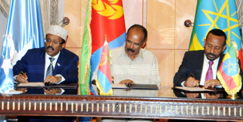  Ethiopia, Eritrea, Somalia Presidential Sign Cooperation Agreement 