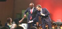 French President Macron meets 2000 young African entrepreneurs