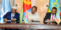 Ethiopia,Eritrea, Somalia presidents sign cooperation agreement
