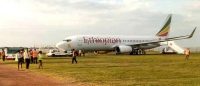Ethiopian Airlines crash lands in Entebbe