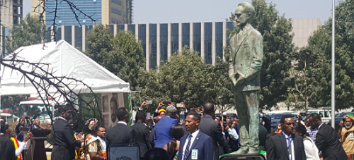 African Union unveils Ethiopia's Emperor Haile Selassie I statue