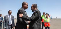 Ethiopian PM, Kenyan President arrive Asmara