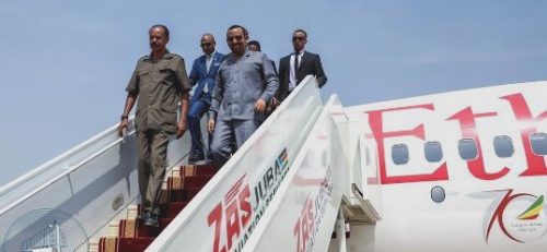 Eritrean President, Ethiopian PM visit South Sudan