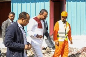 Ethiopia PM visits street children’s house under-construction