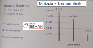 Ethiopia- Dashen Bank makes $40 million profit