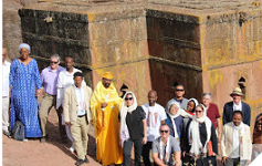 International mission visit Lalibela World Heritage site in Ethiopia
