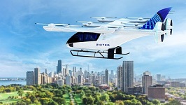 United Airlines invests another $15 million in electric flying taxi market