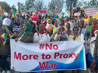 Ethiopians reactivate NoMore movement, protesters out on the streets