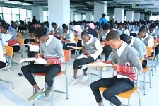 Grade 12 students in Ethiopia sit for national exam