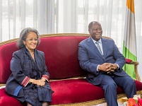 Ethiopia, Cote d'Ivoire presidents meet in Abidjan