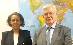 EU human rights representative meets Ethiopian official