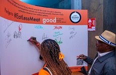 World Animal Protection eat less meat campaign
