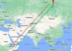 FDI flows from Russia to Ethiopia