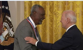 President Joe Biden honors Ethiopian-born scientist