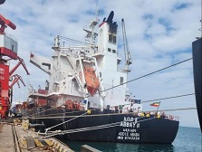 Ethiopia's largest vessel ABBAY II arrives Djibouti Port