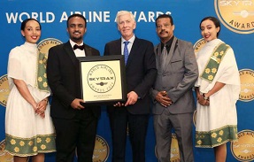 Ethiopian Airlines gets in four prestigious award categories