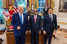 Ethiopia Ambassador meets President Trump