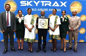 Ethiopian Airlines receives best airline in Africa award