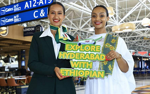 Ethiopian Airlines commences flight to Hyderabad