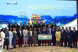 Ethiopian Airlines commences flight to Hanoi, Vietnam