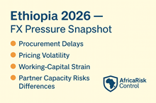Forex Stress Strategic Risk Driver in Ethiopia What Investors Should Expect in 2026