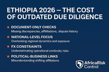 The Cost of Outdated Due Diligence in Ethiopia Lessons for 2026