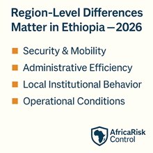 Why Investment in Ethiopia Today Requires Region-Level Analysis