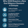 Why 2026 Requires New Due Diligence Standard in Ethiopia